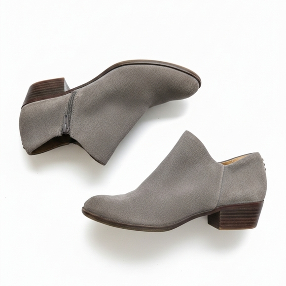 Lucky Brand Gray Ankle Booties - Picture 3 of 4
